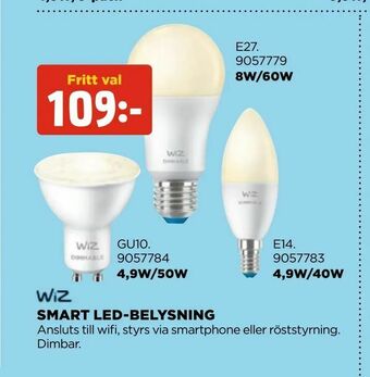 Jem&Fix Smart led-belysning erbjuda