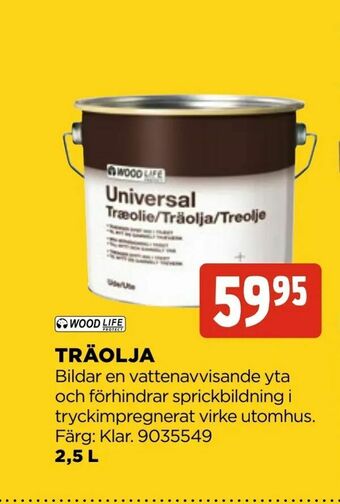 Jem&Fix Träolja erbjuda