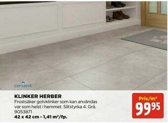 Jem&Fix Klinker herber erbjuda