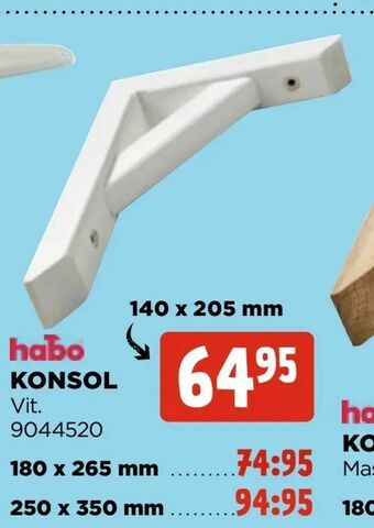 Jem&Fix Konsol erbjuda