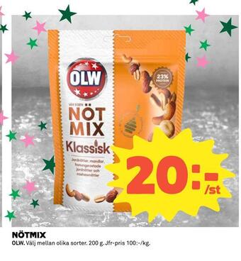 Coop Nötmix erbjuda