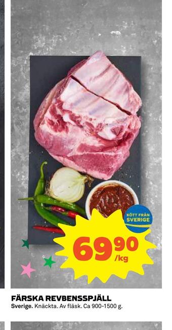 Coop Färska revbensspjäll erbjuda