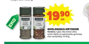 Stora Coop Ekologiska kryddor erbjuda