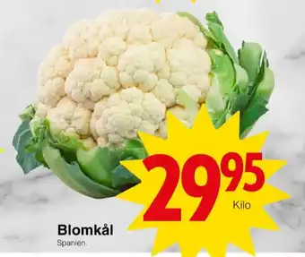 Matöppet Scan blomkål erbjuda