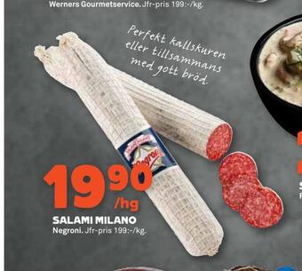 Stora Coop Salami milano erbjuda