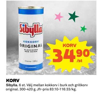 Coop Korv erbjuda