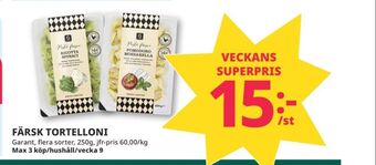Tempo Garant pasta erbjuda