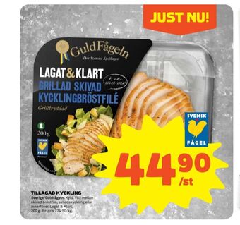 Stora Coop Guldfågeln kycklingbröstfile erbjuda