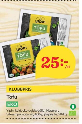 Hemköp Tofu erbjuda