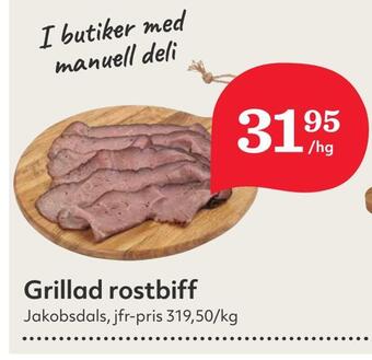 Hemköp Grillad rostbiff erbjuda