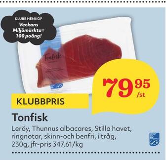 Hemköp Tonfisk erbjuda