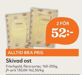 Hemköp Skivad ost erbjuda