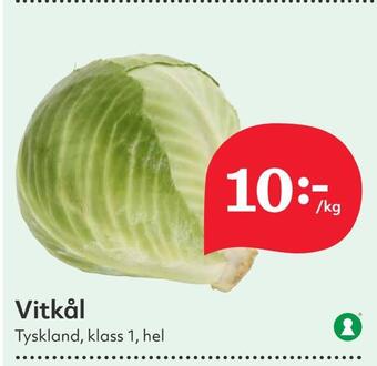 Hemköp Vitkål erbjuda