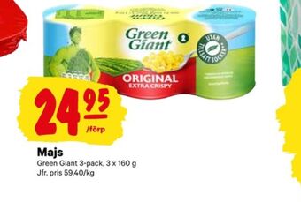 City Gross Green giant majs erbjuda