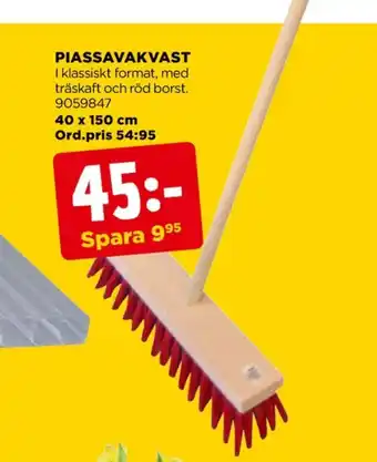 Jem&Fix Nilfisk-alto piassavakvast erbjuda