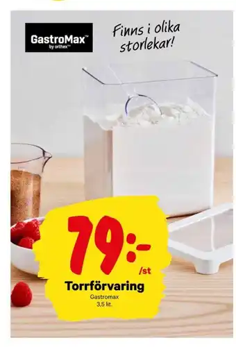 City Gross Gastromax förvaringsburkar erbjuda