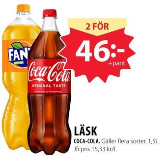 Handlar'n Läsk erbjuda