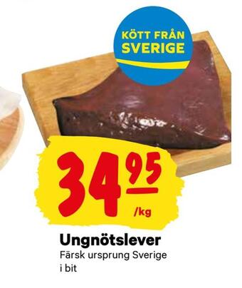 City Gross Ungnötslever erbjuda