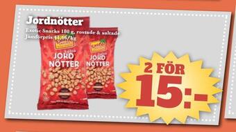 Jordnötter