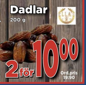 Supergrossen Dadlar erbjuda