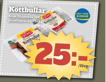 Bonum Matmarknad Köttbullar erbjuda