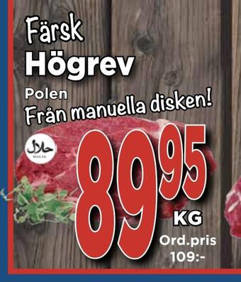 Supergrossen Högrev erbjuda