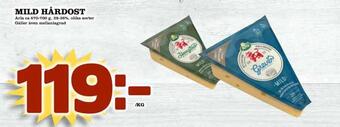 Matdax Mild hårdost erbjuda
