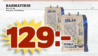 Din Mat Basmatiris erbjuda