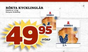 Din Mat Rökta kycklinglår erbjuda