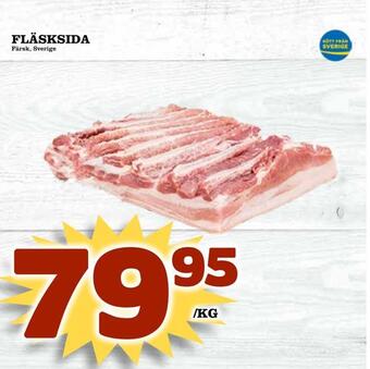 Prisma Mat Fläsksida erbjuda