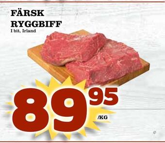 Matdax Färsk ryggbiff erbjuda