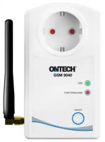 Clas Ohlson Gsm-larm/fjärrstyrning ontech gsm 9040 erbjuda