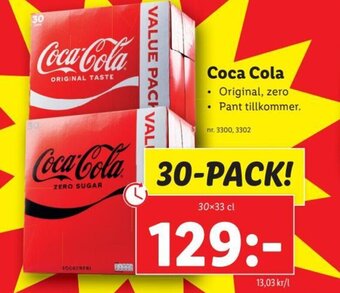 Lidl Coca-Cola erbjuda