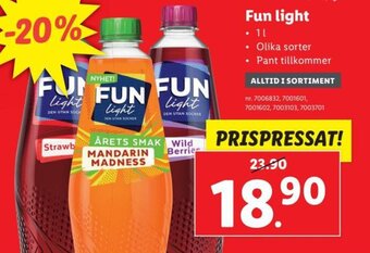 Lidl Fun LIght erbjuda