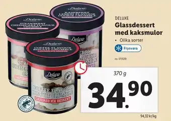 Lidl Deluxe Glassdessert Med Kaksmulor erbjuda