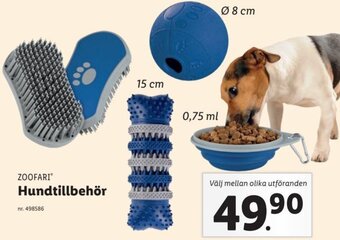 Lidl Zoofari Hundtillbehör erbjuda