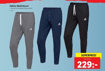 Lidl Adidas Mjukisbyxor erbjuda