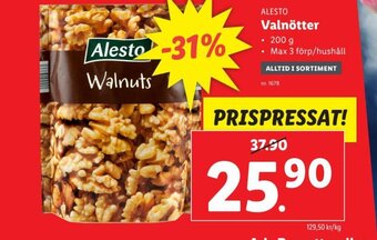Lidl Alesto Valnötter erbjuda