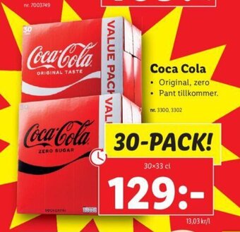 Lidl Coca-Cola erbjuda