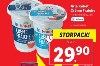 Lidl Arla Köket Crème Fraiche erbjuda