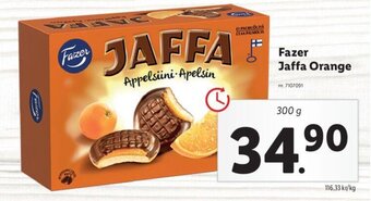Lidl Fazer Jaffa Orange erbjuda