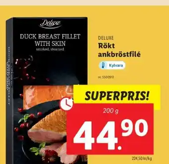 Lidl Rökt Ankbröstfilé erbjuda
