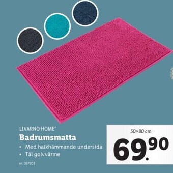 Lidl Badrumsmatta erbjuda