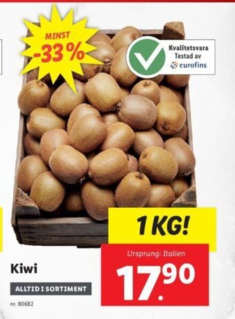Lidl Kiwi erbjuda