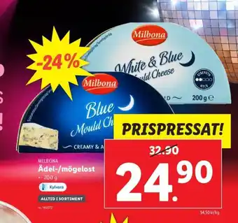 Lidl Ädel-/Mögelost erbjuda