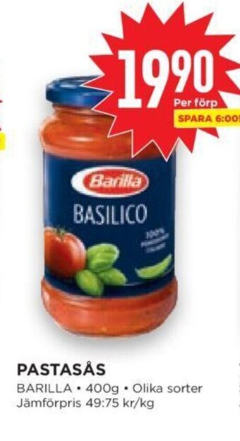 Willys Pastasås erbjuda