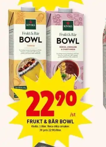 ICA Kvantum Frukt & Bär Bowl erbjuda