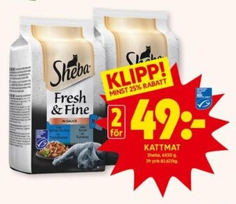ICA Kvantum Kattmat erbjuda