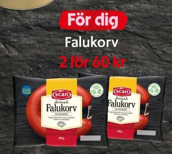 ICA Supermarket Falukorv erbjuda