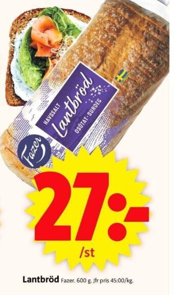 ICA Supermarket Lantbröd erbjuda